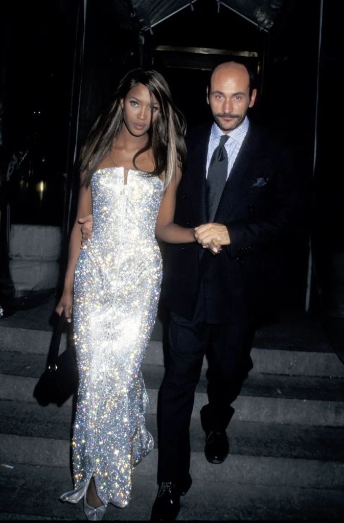 Naomi Campbell în Versace, 1995. Sursă foto: vogue.com
